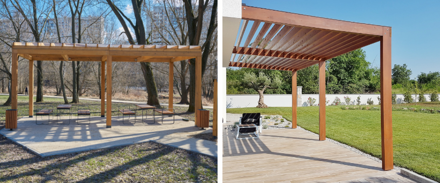 Pérgolas de madera Pérgolas de madera